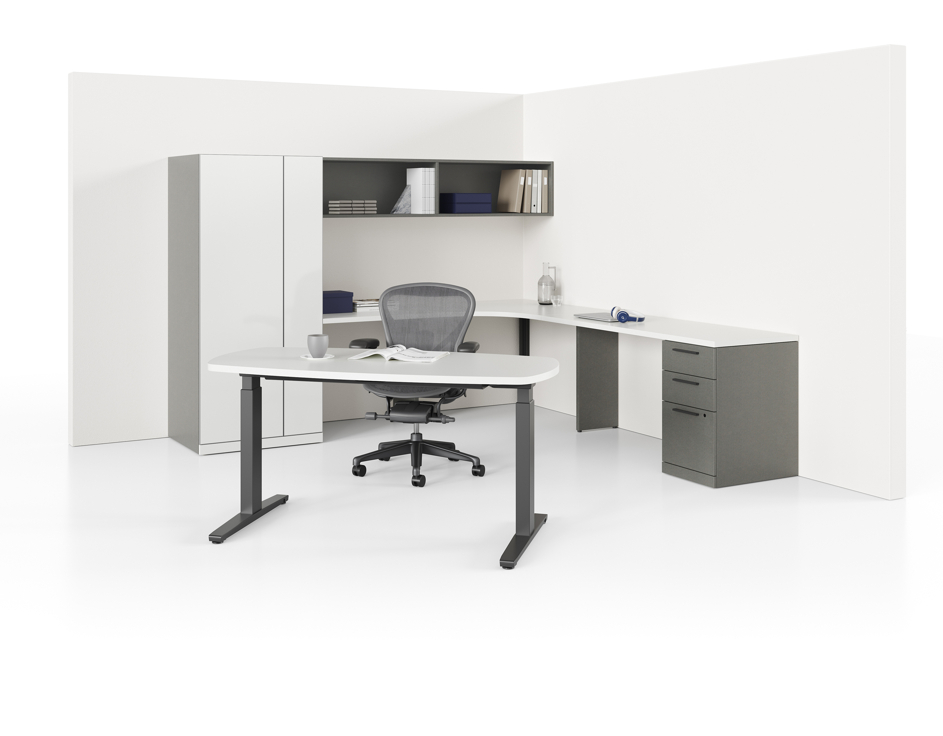 办公台|升降台|办公家具|设计师家具|Renew 坐立两用工作台